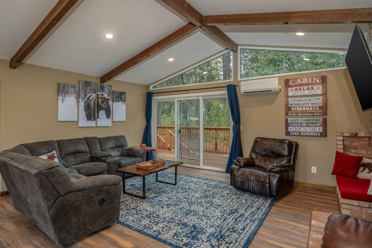 Upstairs living room