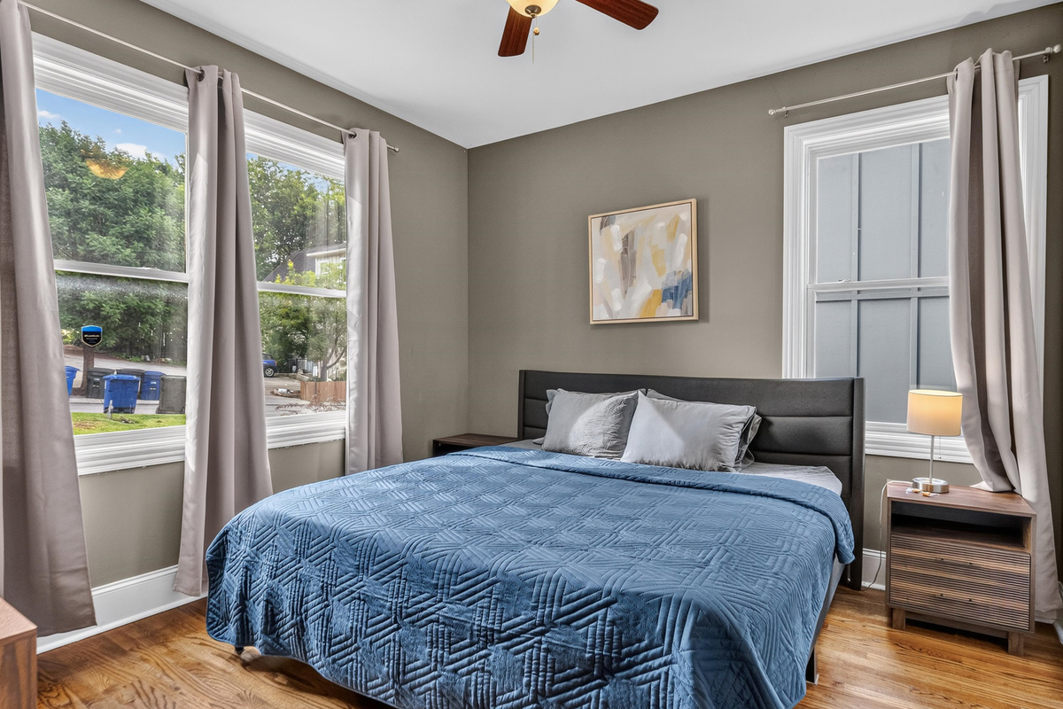 BR 3: The main floor has its own bedroom right off the entrance - great for accessibility needs.