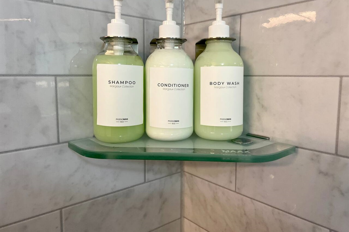 Shampoo, Conditioner & Body Wash