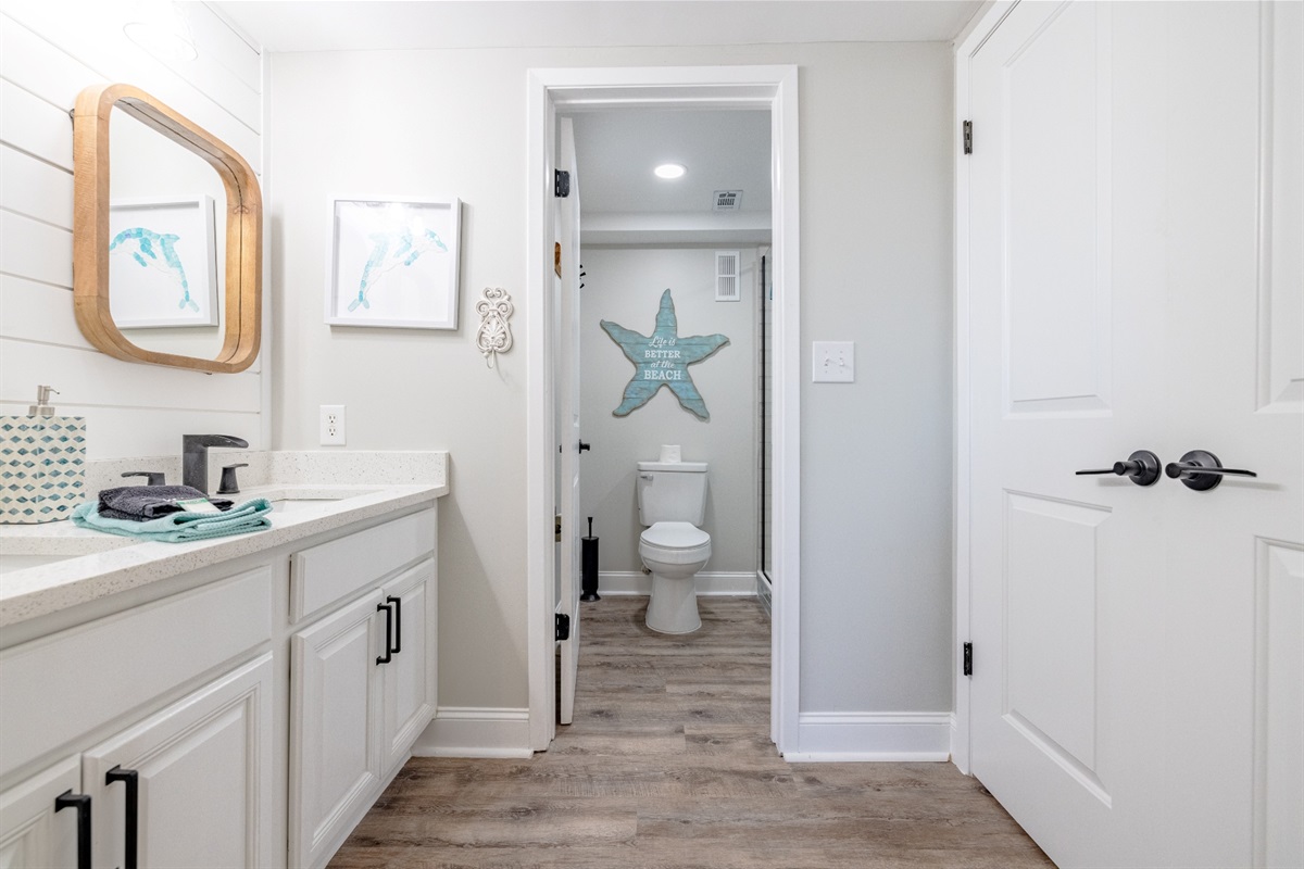Master bathroom, double vanity