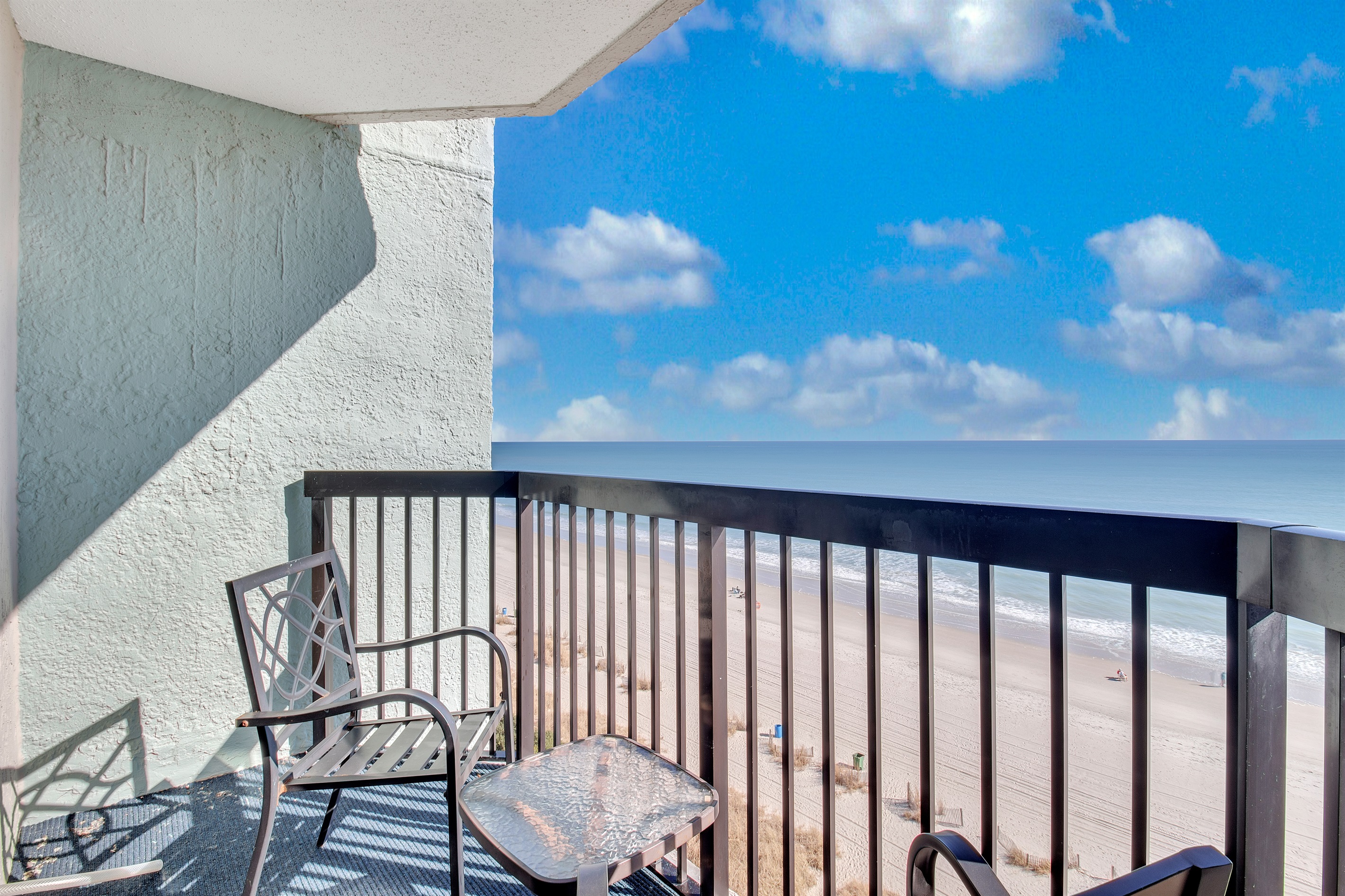 Unwind and enjoy the coastal air from your own outdoor space