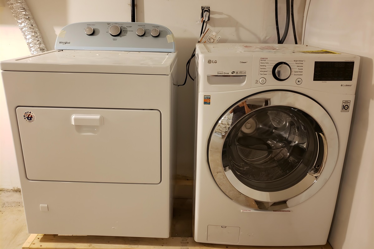 Enjoy the ease of in home laundry so longer stays feel simple, comfortable, and stress free.