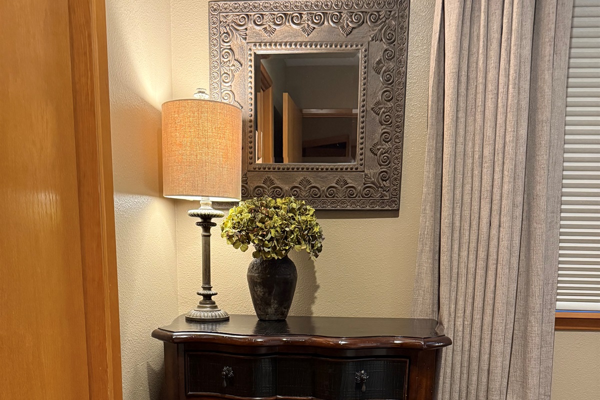 Second bedroom with dresser