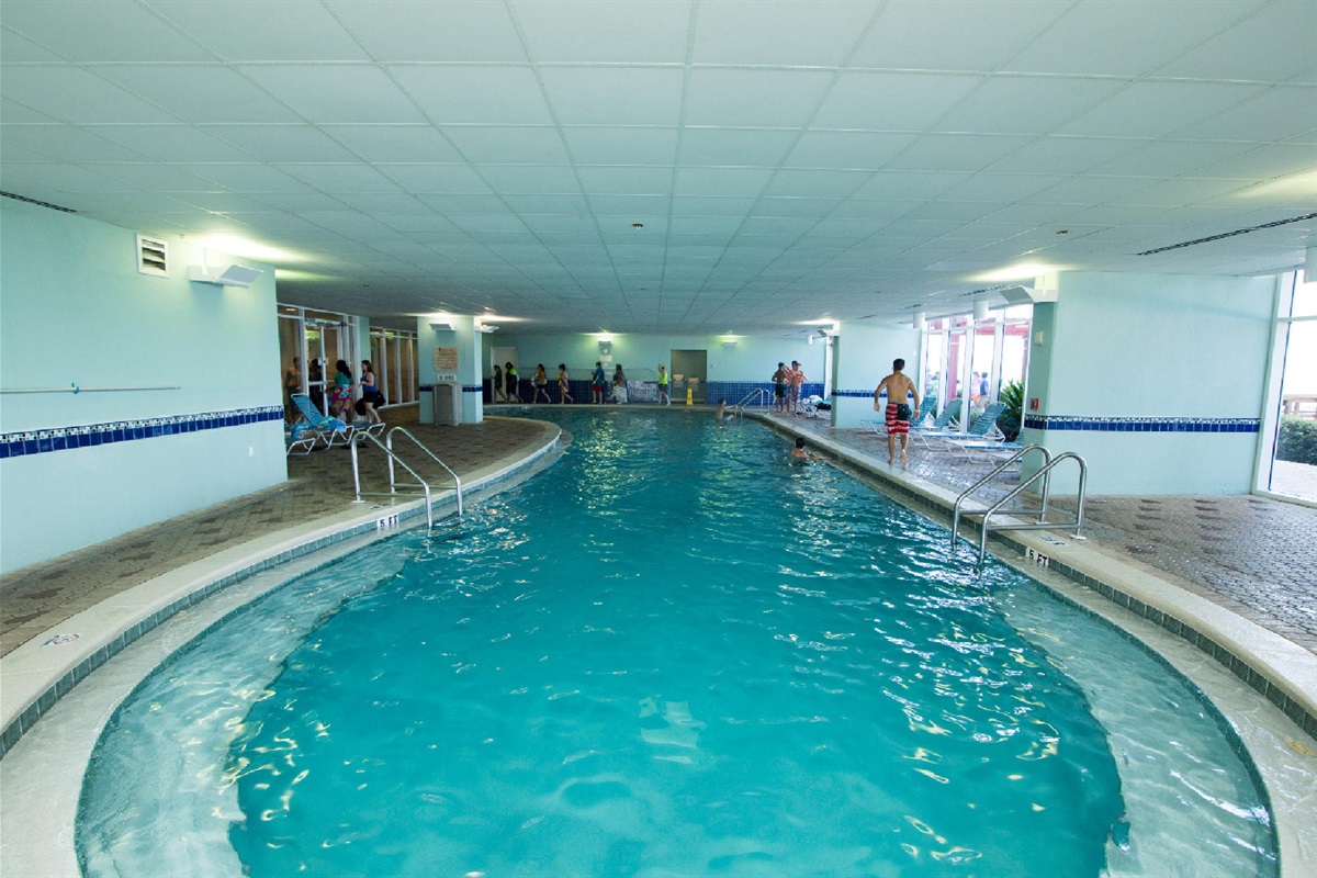 Indoor Heated Pool at Tower 1