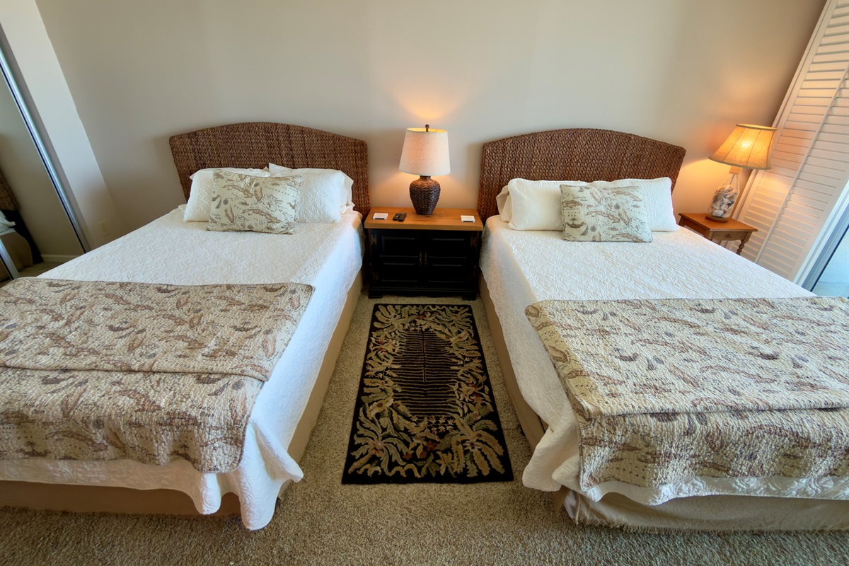 Two Queen Beds In Bedroom