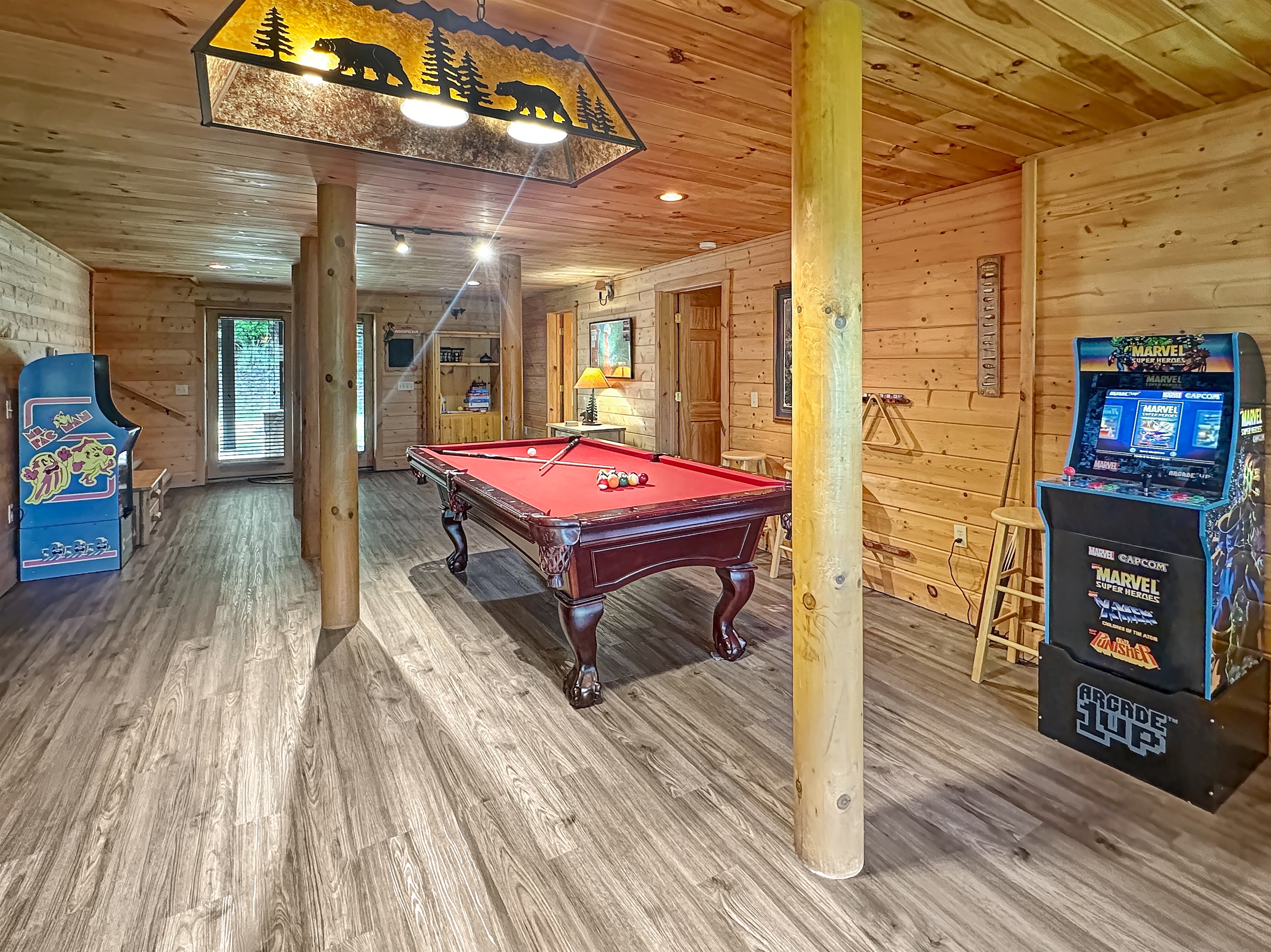 Game Room: Unleash your competitive spirit with billiards and arcade classics!