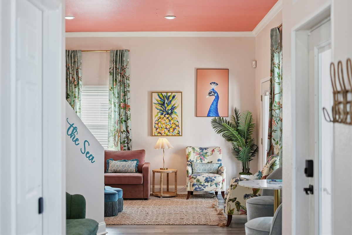 Dining Room View to Sitting Room