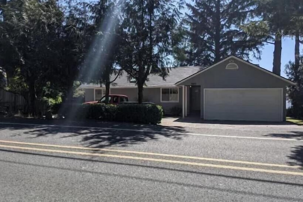 street side of house