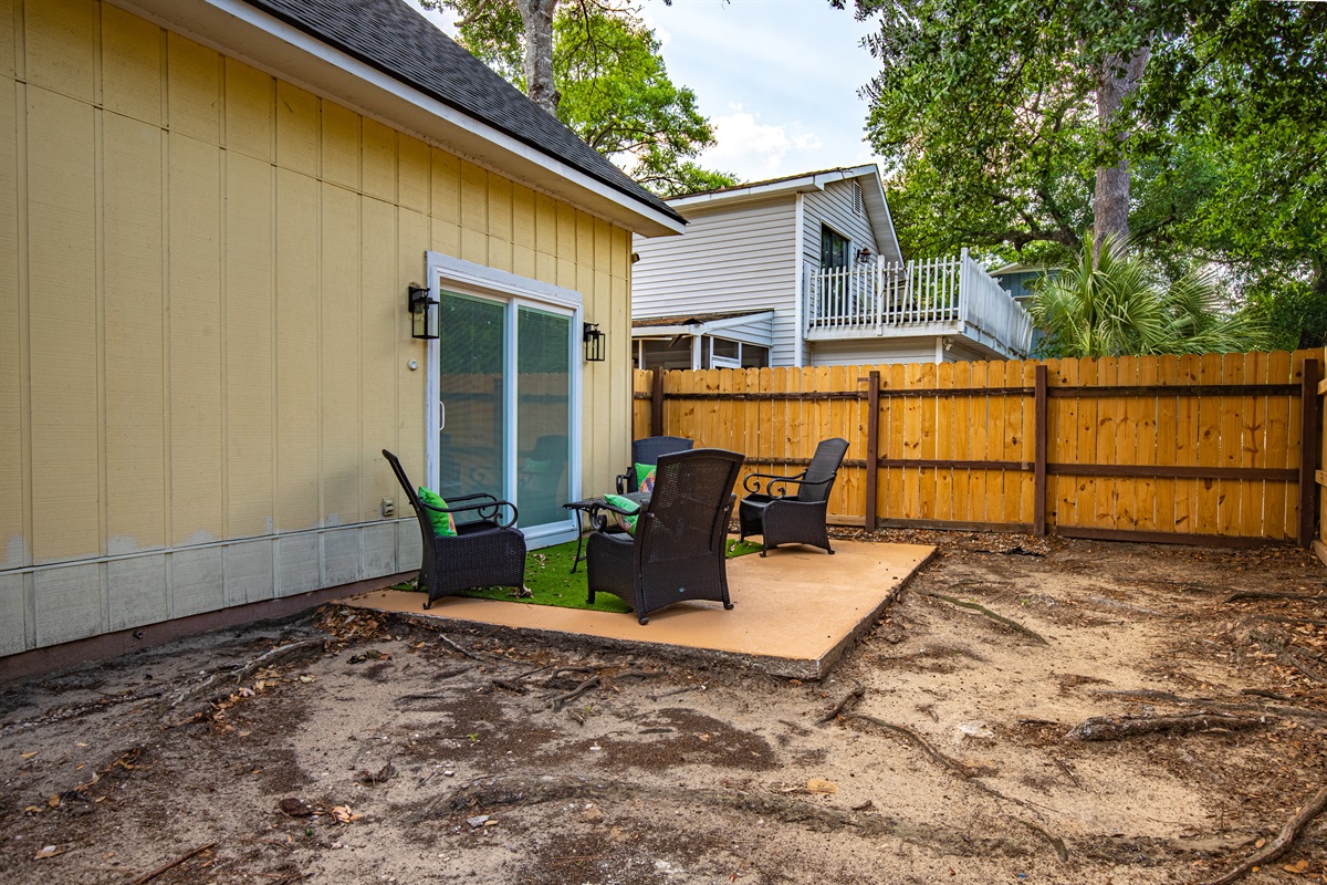 Back Yard Patio