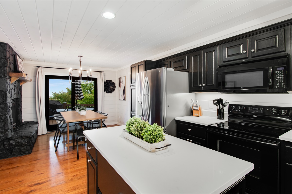 A chef&rsquo;s dream with forest views.