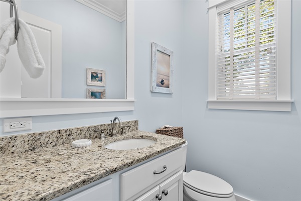 First Floor Half Bathroom