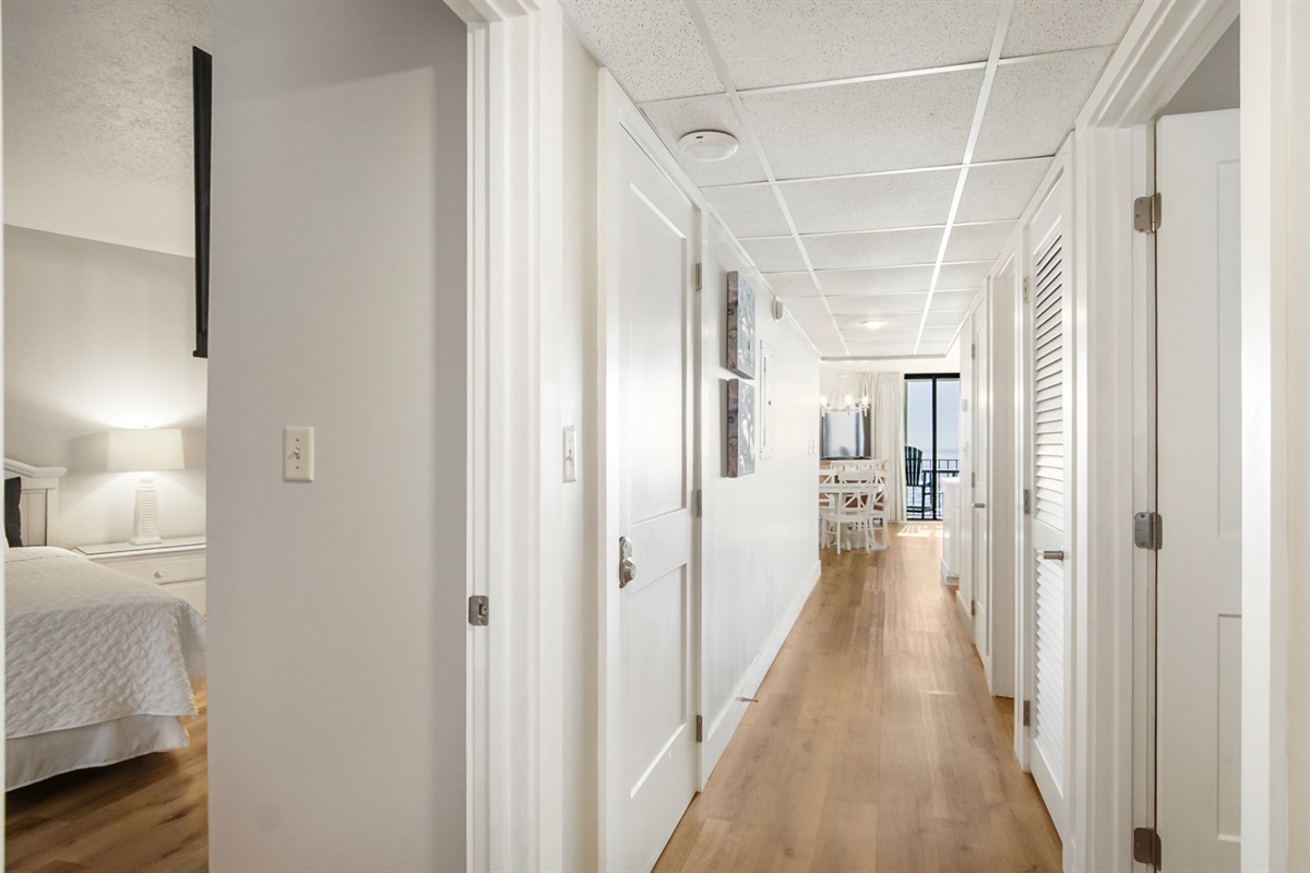 Entryway into the condo