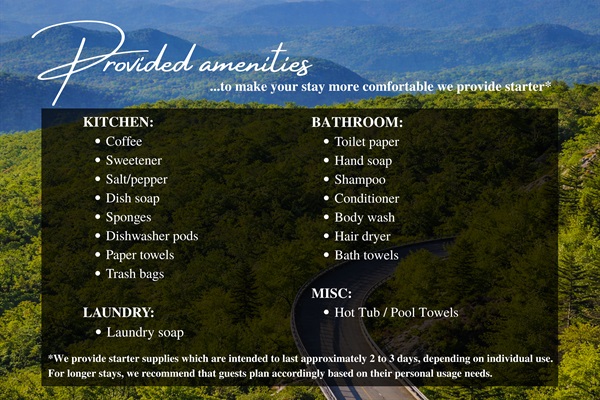 Enjoy the comforts of home with our amenities. From the kitchen to the bathroom and laundry room, we've provided everything you need for a relaxing and convenient stay. airbnb.com