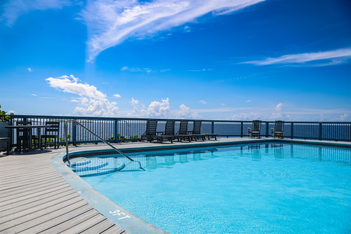 Cool off at one of the stunning resort-style pools.