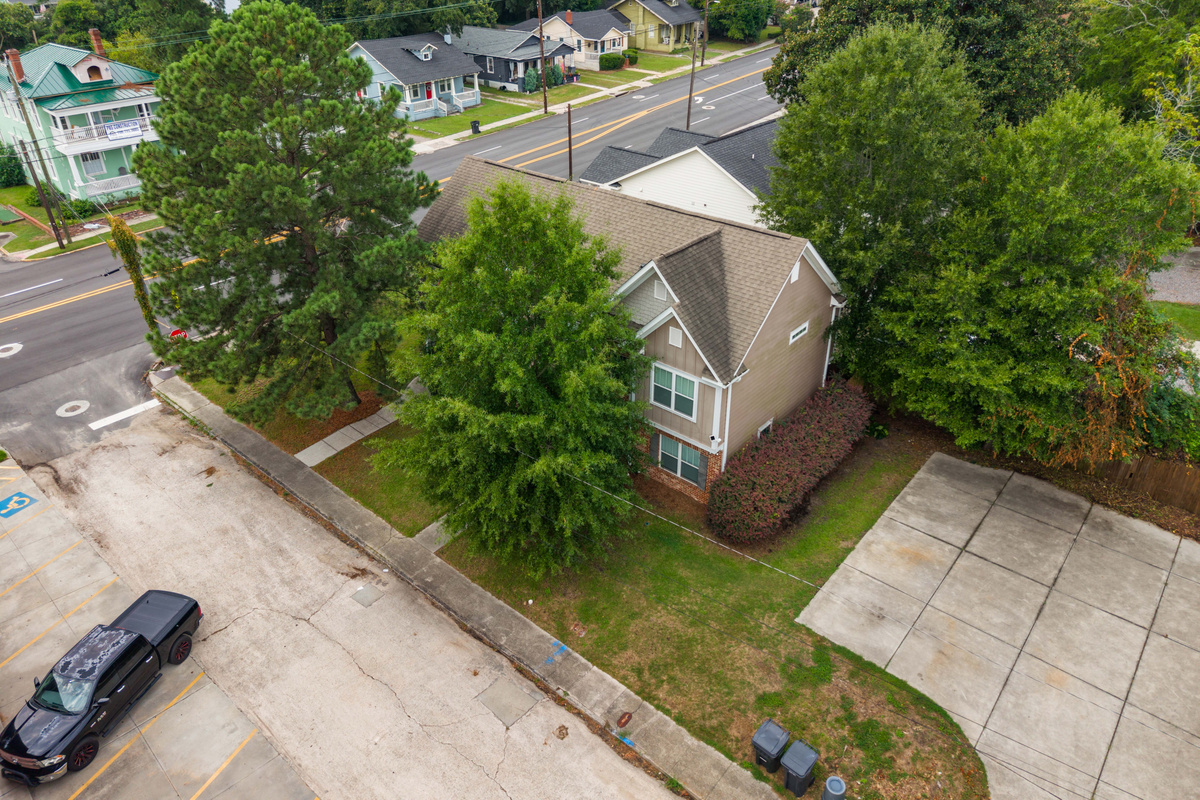 Aerial of Street / Driveway Parking