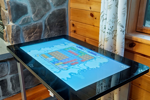 Our infinity table adds a playful spark to the room—bringing people together through shared laughs and screen-time fun!