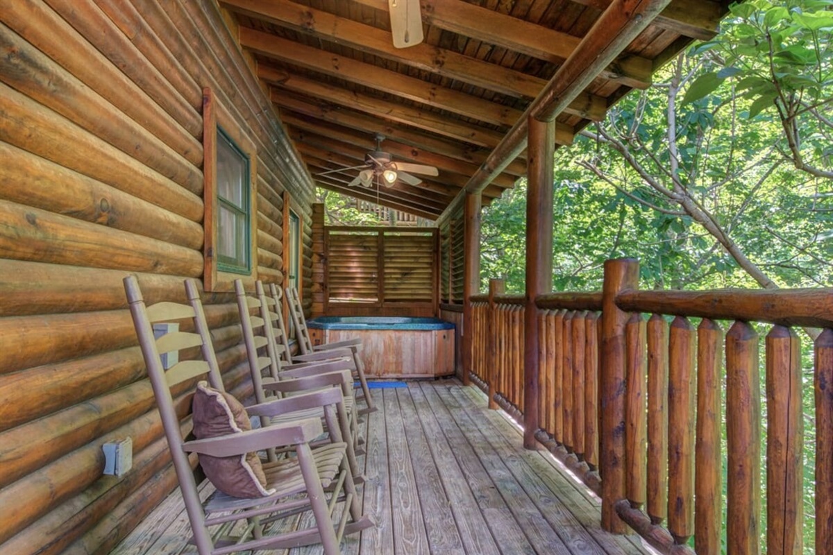 Soak away in your own hot tub!