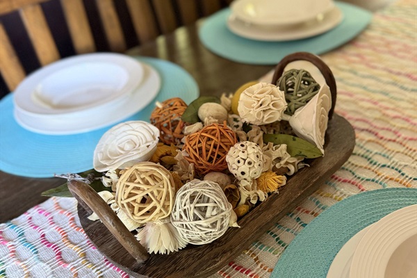 Smoky Mountain cabin details — cozy seasonal décor and a warm, welcoming vibe at Grey Haven.  