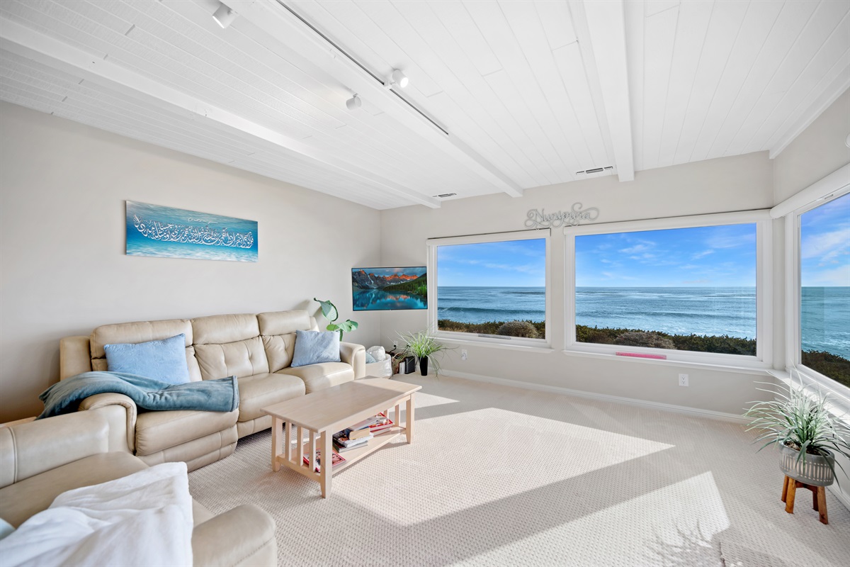 Enjoy the views from out living area