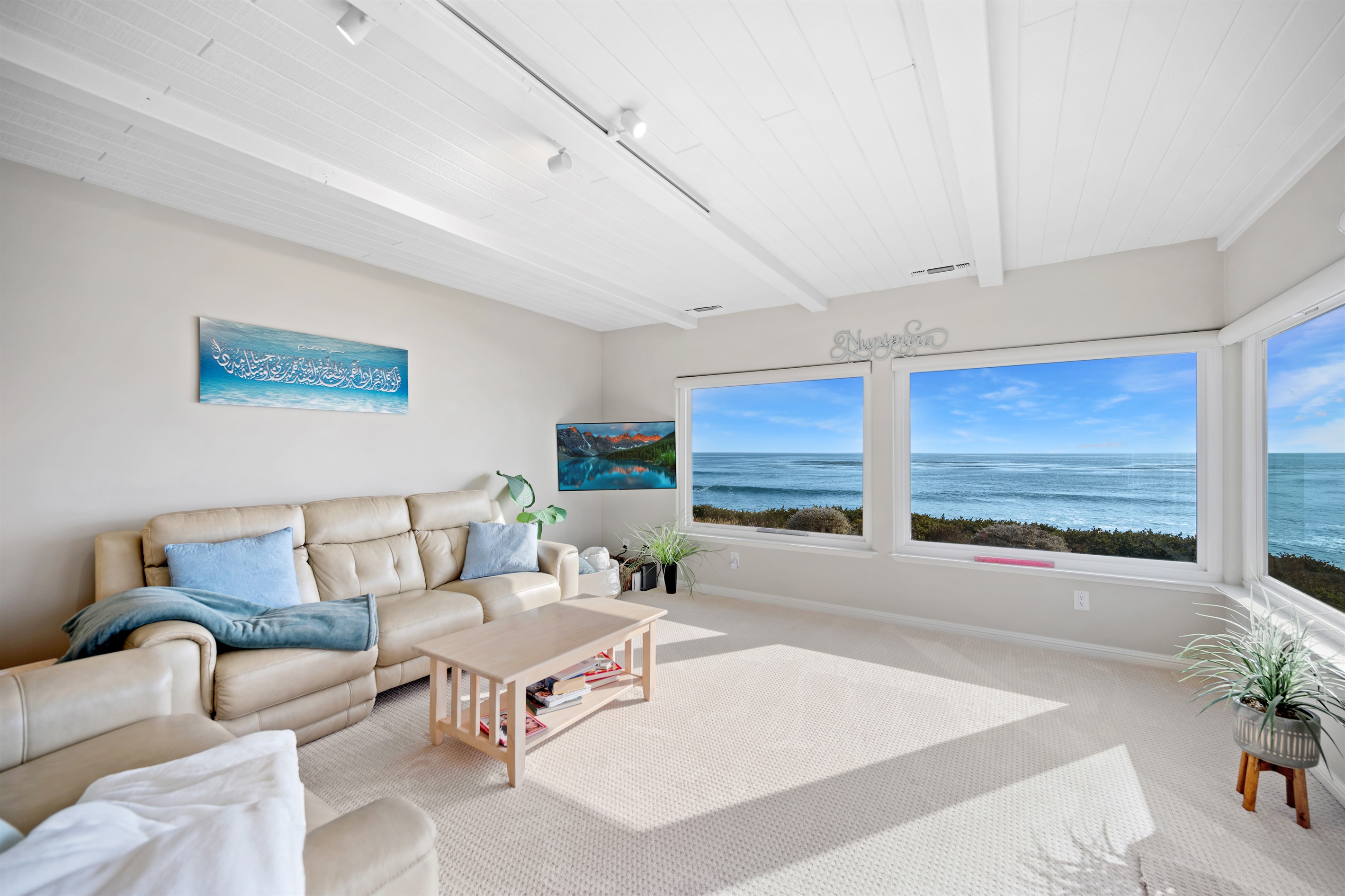 Enjoy the views from out living area