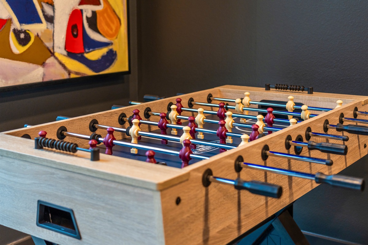 This close-up view highlights the attention to detail and the room's overall functionality, making it a perfect entertainment hub.