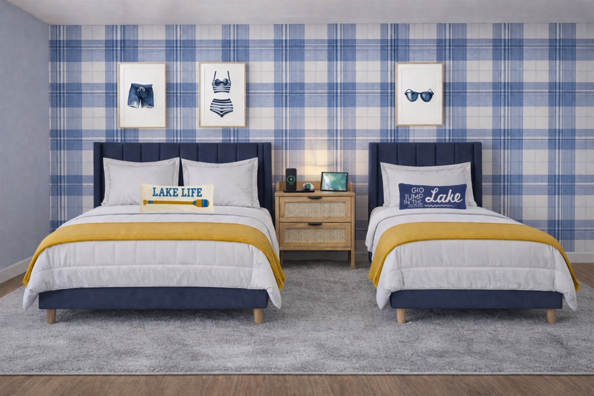 Rendering of upgraded Bedroom