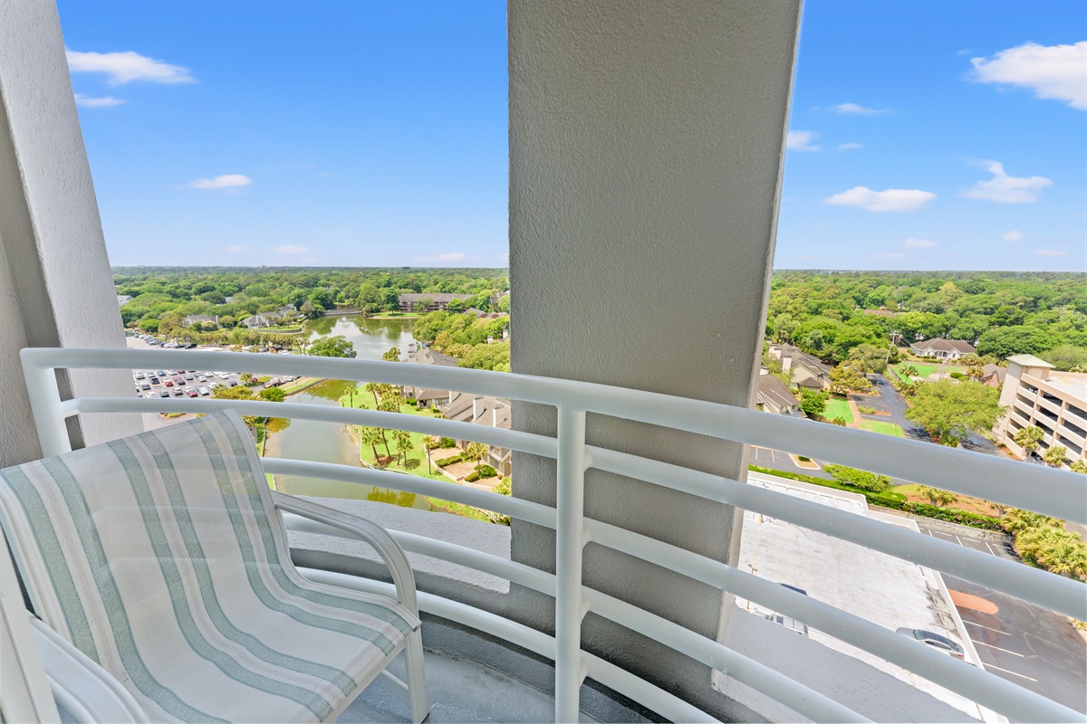 Private Balcony off Main Bedroom