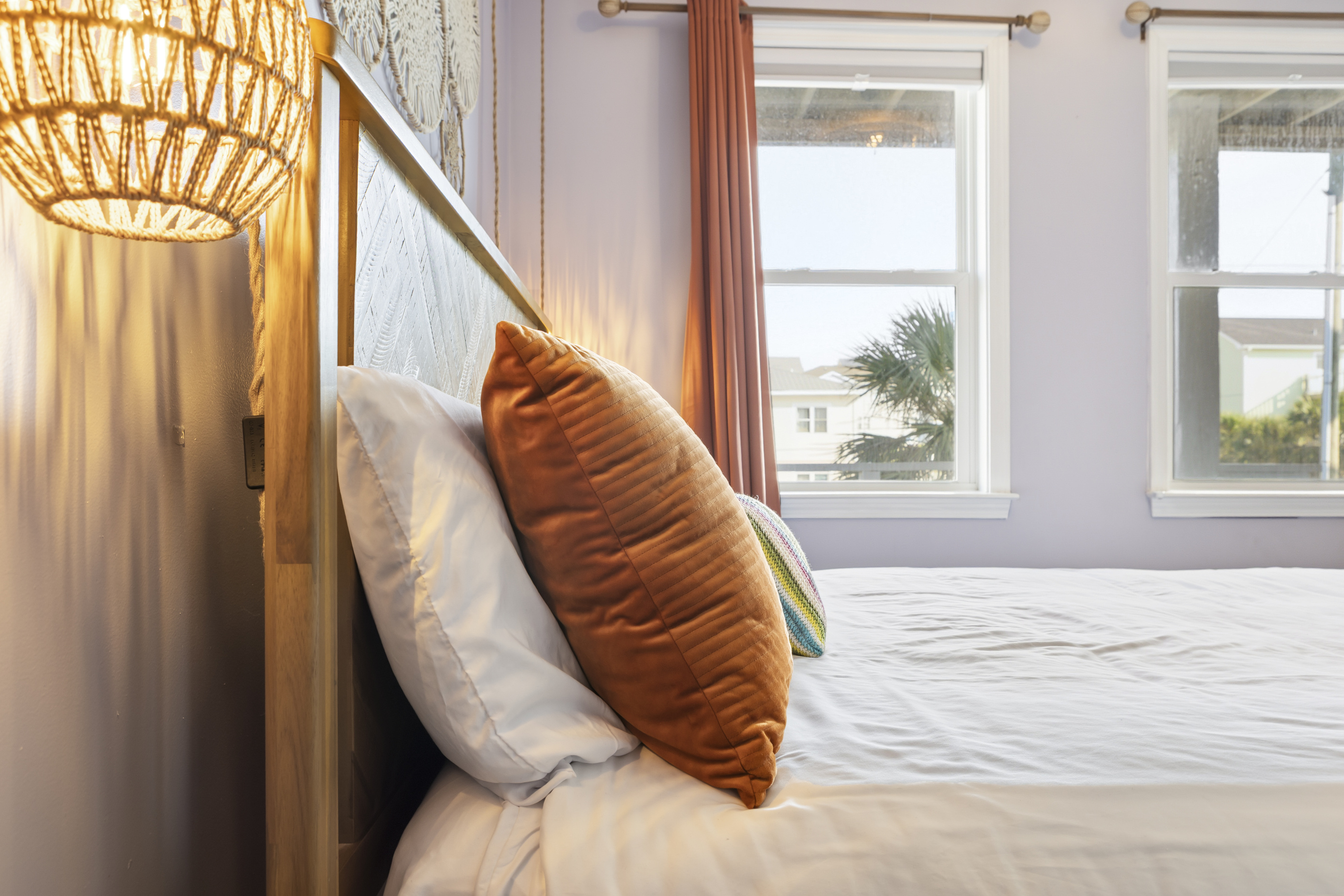 Bed and bath linens provided