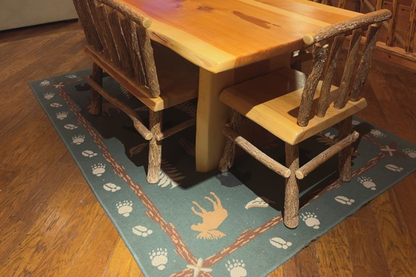 The dining table, where laughters are shared and memories are made.