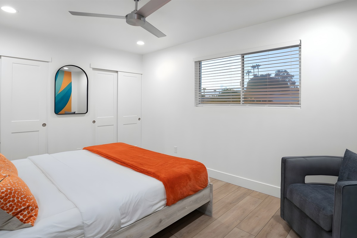 Unwind in one of 4 luxurious King beds