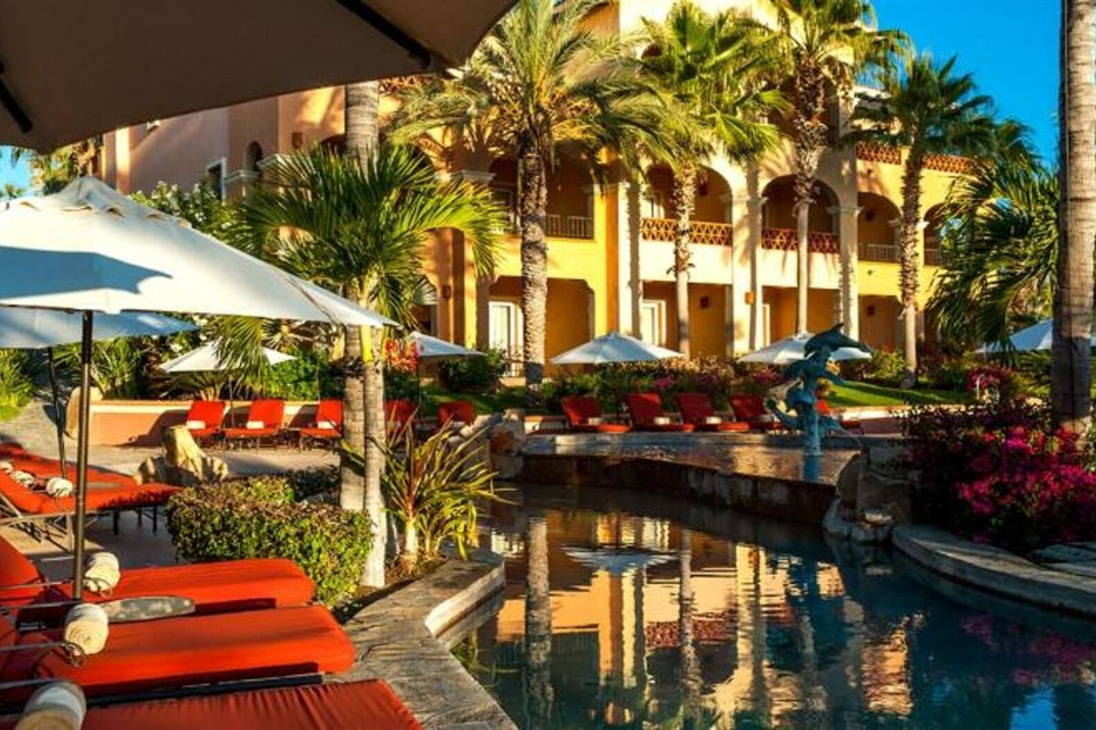 Pools and Beach at Hacienda Del Mar Cabo, Vacation Travel Exclusives