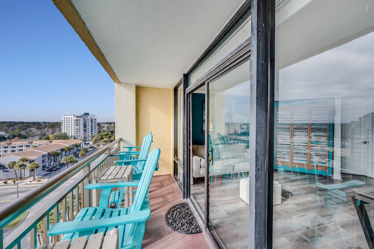 Amazing View from the Balcony!