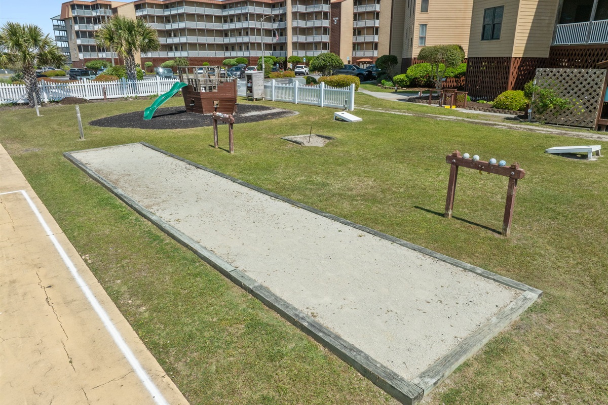 Enjoy shuffleboard and family-friendly outdoor amenities