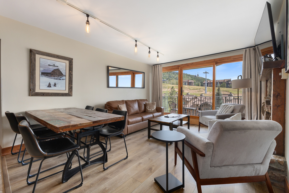 Dining Area and Living Area