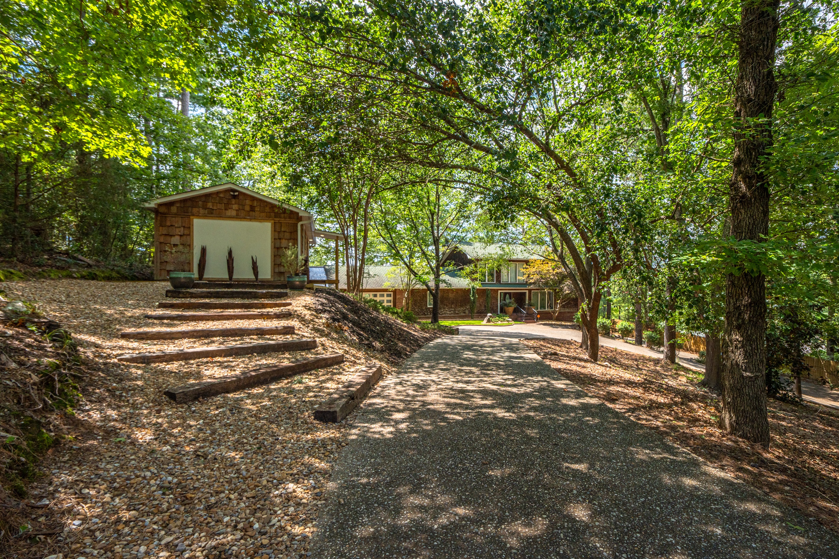 Walkway to Guest House
