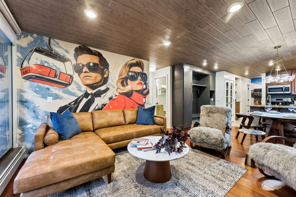 You’ll love how easy it is to move from sofa to table to kitchen without losing track of the story.