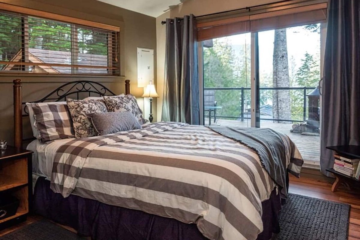 Bedroom with a view