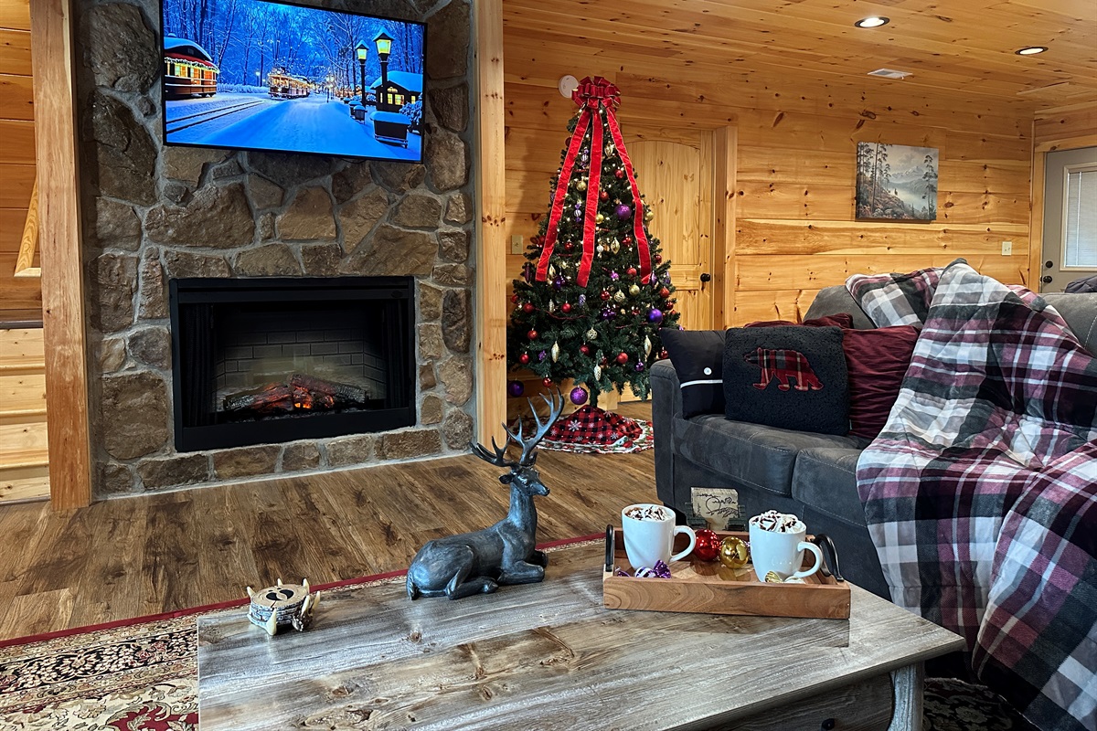 Celebrate winter holidays at Silver Bear Mountain Cabin!