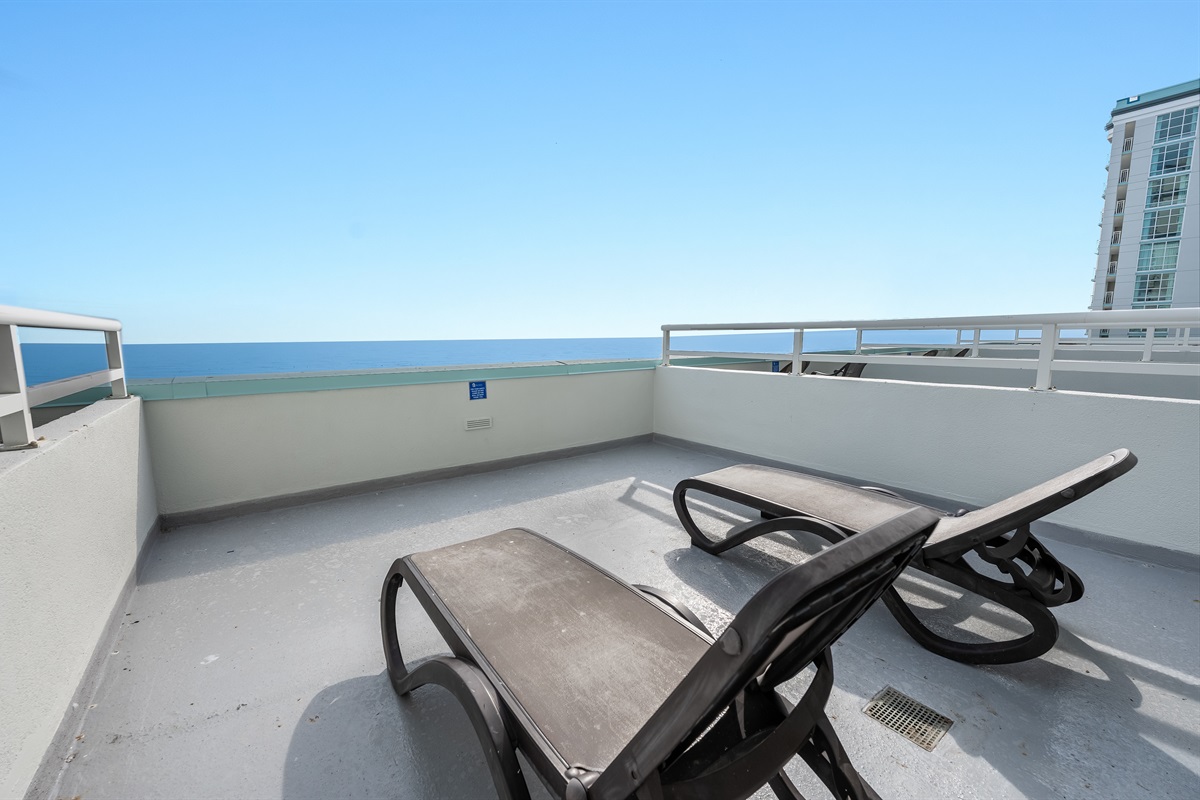 Amazing View from the Balcony!