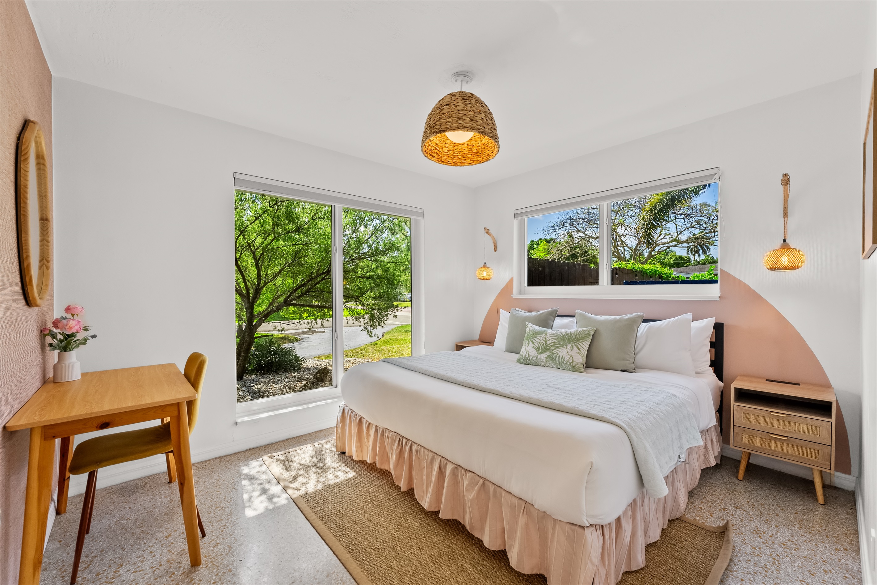 🌸 Soft colors and total relaxation — the perfect escape. 🌿🛌