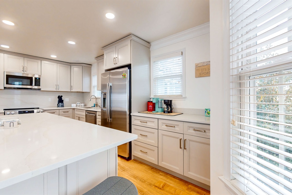 Private kitchen area