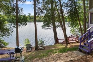 Lake view from the cabin