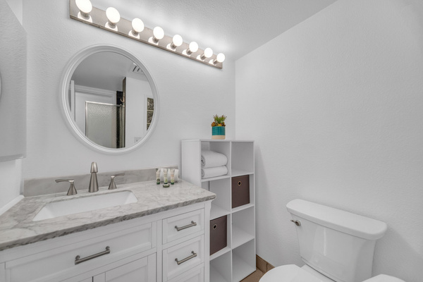 hallway bathroom
