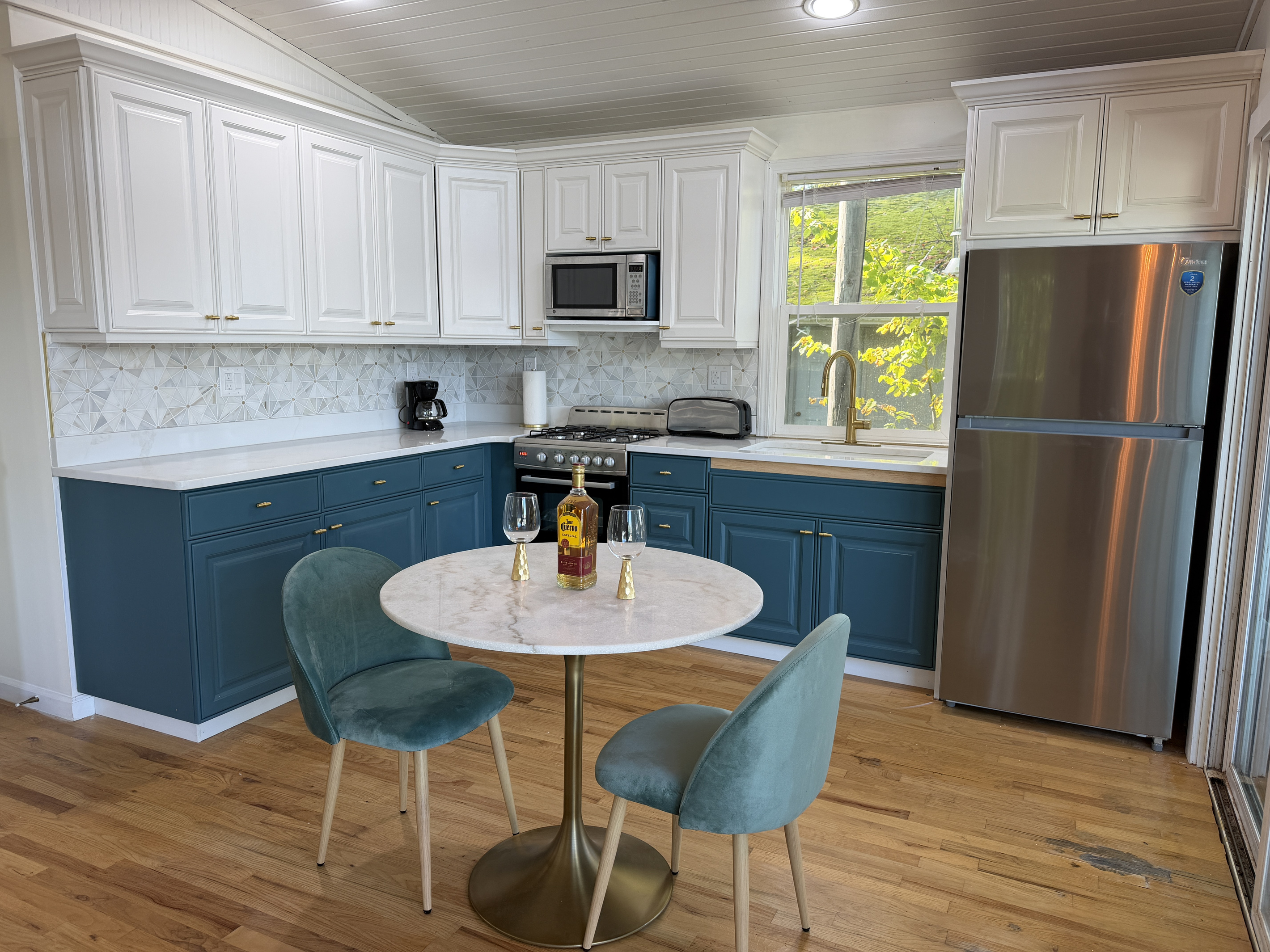 Fully renovated kitchen with new appliances