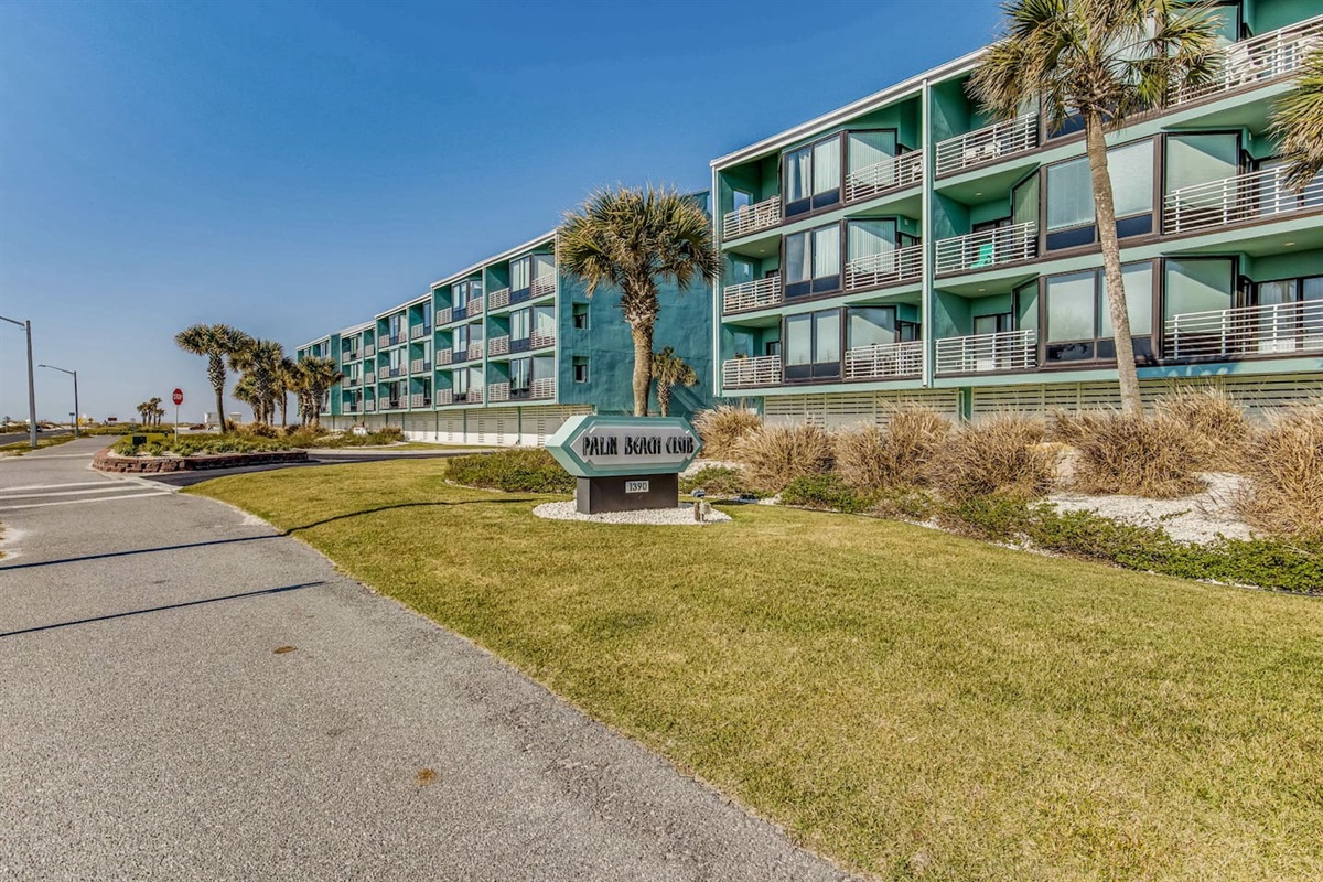 Front of complex / entrance to complex 