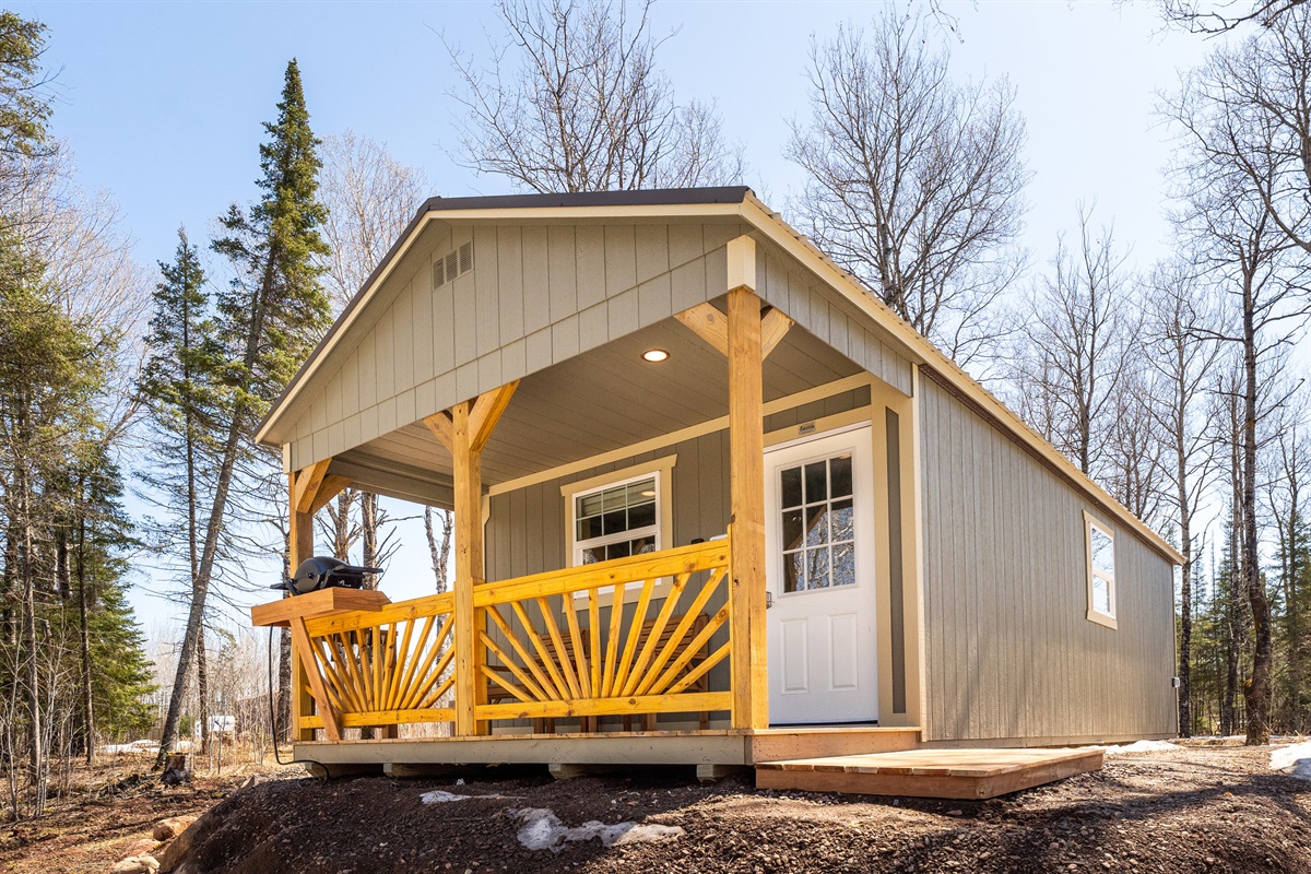 Outdoor front of Cabin