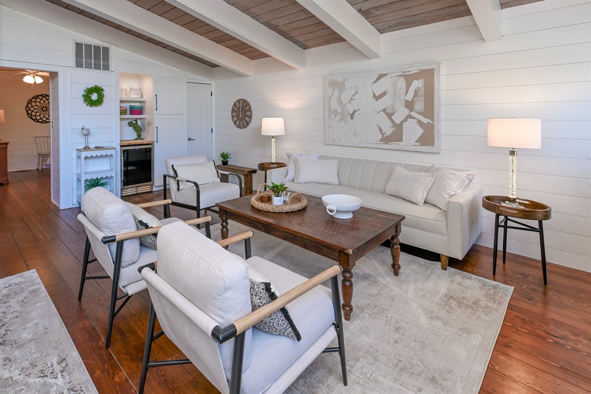 Beautiful spaces to relax and enjoy