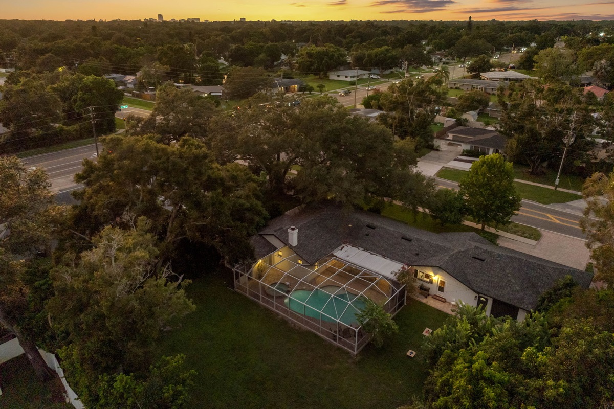 Aerial View of the Neighborhood