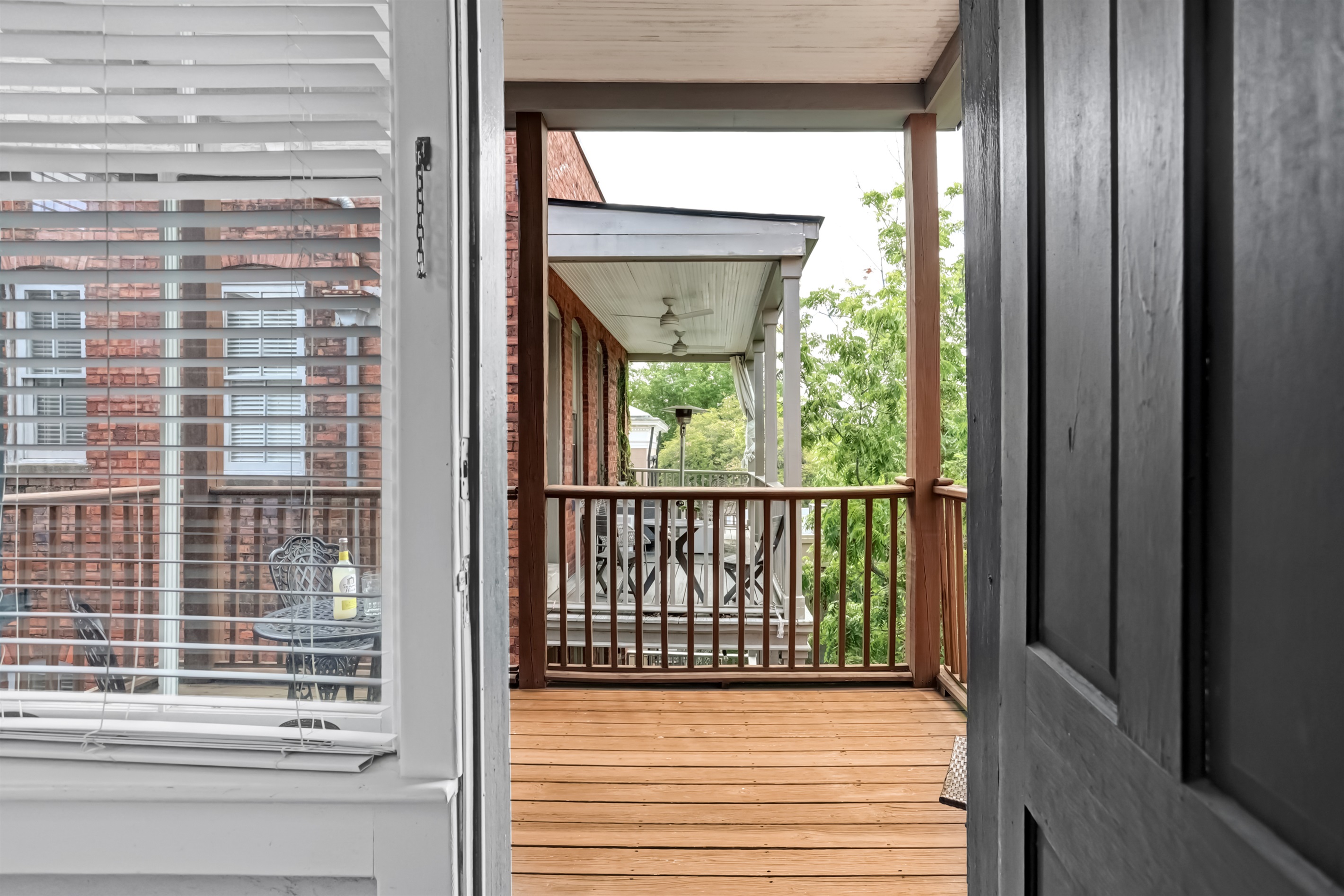 Step outside to your private porch—perfect for morning coffee or evening relaxation.