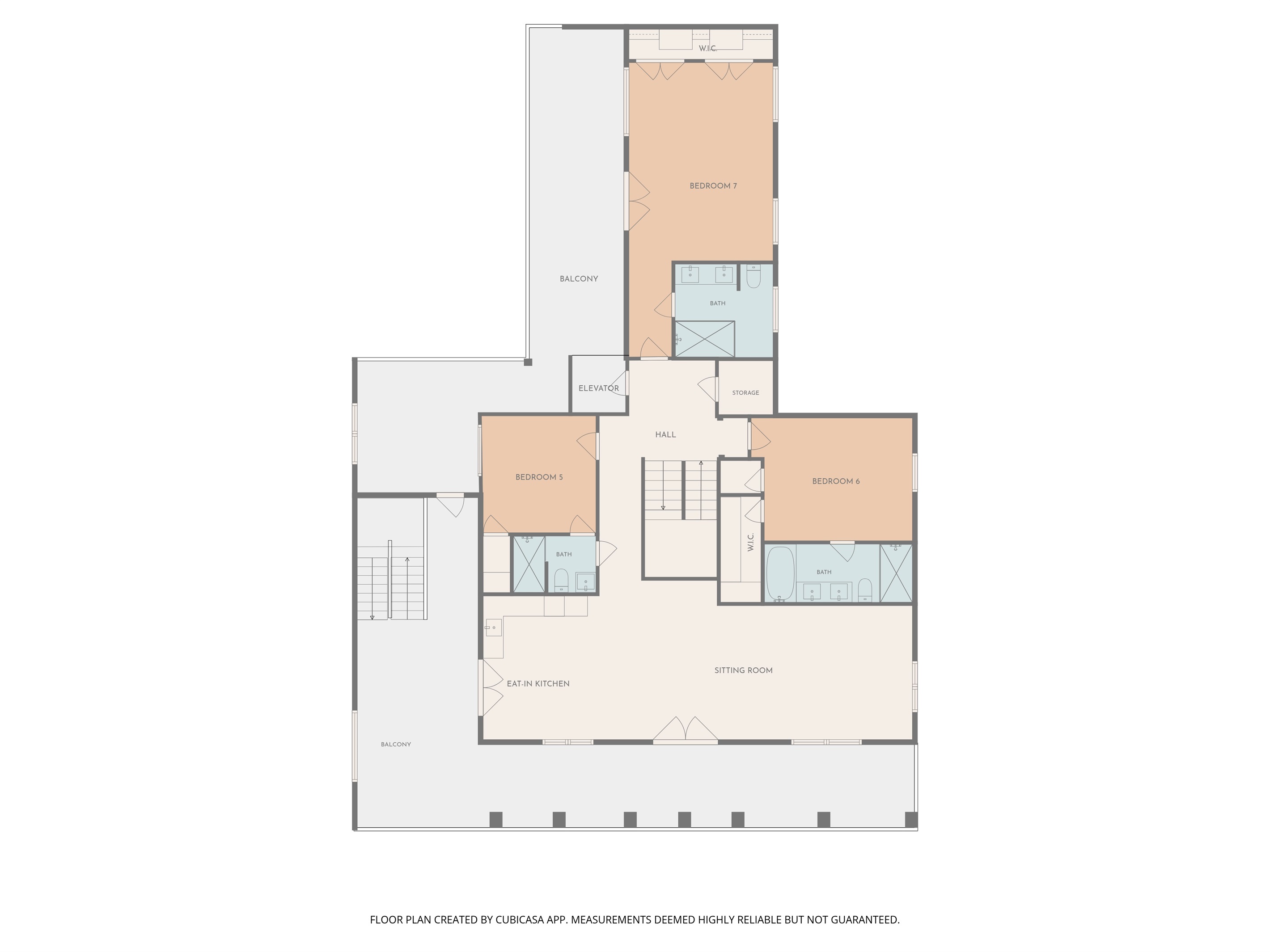 Third Floor | Rosewood Retreat | 2605 Palm Blvd, Isle of Palms, SC | IOP Escapes